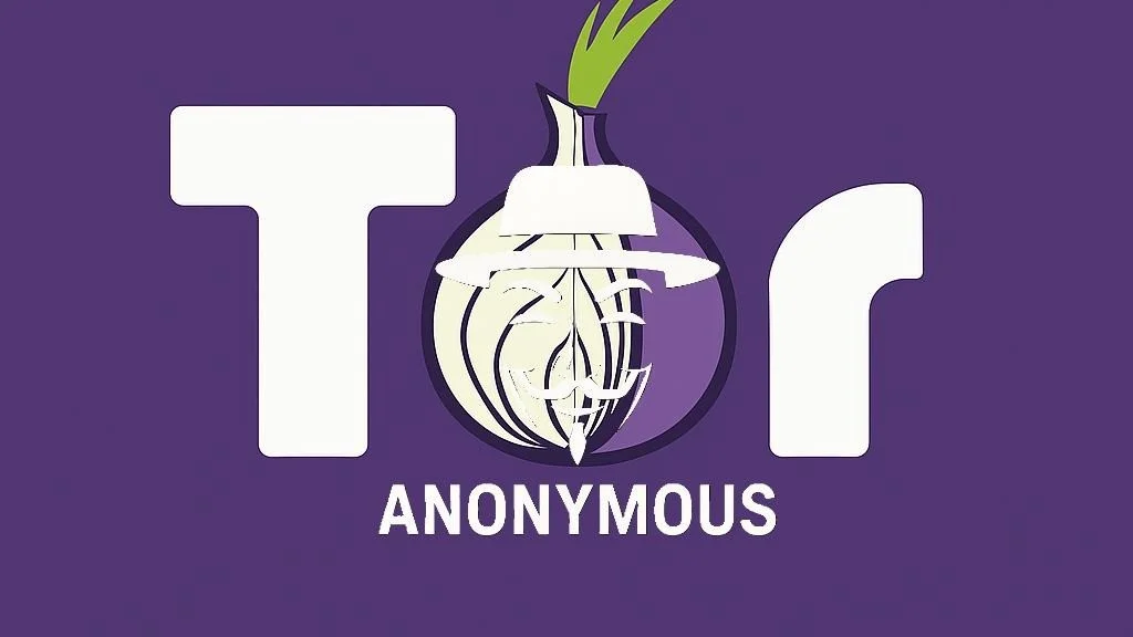 Torzon Market Tor network anonymity - onion routing and privacy protection visualization